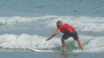 Beginner Surfer