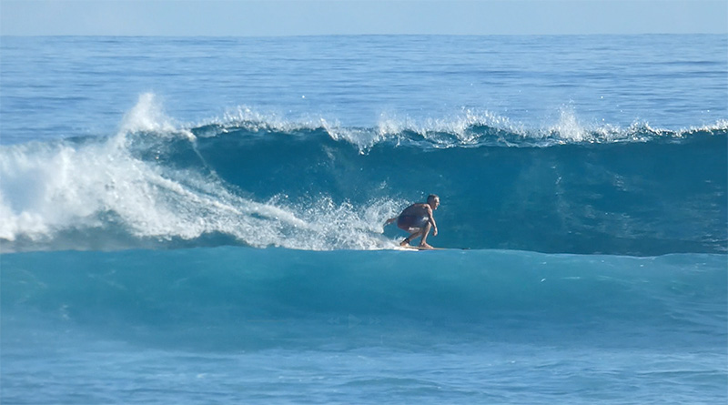 Surfer in Cabarete, Dominican REpublic